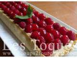 Tarte aux framboises