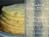 Baghrir ou crêpes 1000 trous