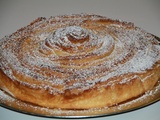 Brioche tourbillon des rois ou Spirale briochée à la crème d'amande