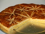 Galette des rois à la crème d'amandes et zestes d'orange confits