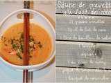 Soupe de crevettes au lait de coco et curry