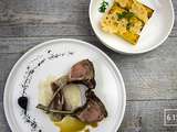 Carré d’agneau et polenta