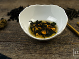 Moules, infusion au curcuma et sauvignon