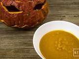 Soupe d’Halloween au potimarron