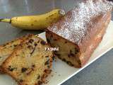 Cake banane chocolat