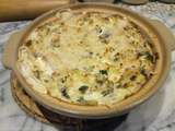 Gratin de courgettes aux amandes, au chèvre et à la menthe Ig bas