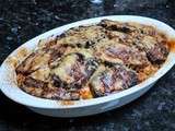 Gratin de porc aux aubergines