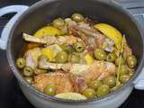 Poulet façon tajine à la marocaine