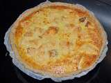 Quiche au saumon et épinards