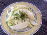 Salade fraîche de fenouil aux poires