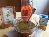 Soupe aux orties et lentilles corail