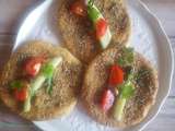 Galettes Libanaises au zaatar