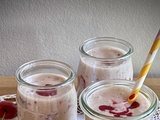 Smoothie cerise, banane