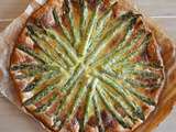 Tarte fine aux Asperges vertes