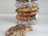 Cookies gourmand choco-amandes-coco