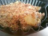 Crumble aux pommes de Cyril Lignac