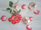 Verrine de radis rose au fromage blanc