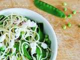 Capellini ricotta et légumes croquants, aussi bons chauds que froids