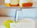 Cheesecake coco citron vert, version maillot