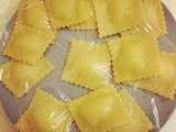 Raviolis maison aux maquereaux