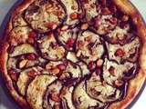 Tatin d'aubergines aux amandes