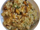 Risotto de moules