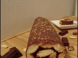 Gâteau roulé au chocolat