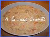 Gratin de poisson ou de fruits de mer à la bretonne