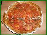 Tarte pesto/tomate