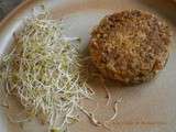 Croquettes de Quinoa, boulghour, flocons d'avoine et curry