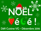 Défi Noël végétarien du site Cuisine vg