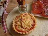 Tartelettes à la tomate &  chorizo végétal  ~ recette végétarienne ~