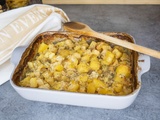 Gratin de céleri et pommes de terre