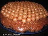 Gâteau au chocolat et Maltesers