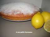 Gateau au fromage blanc parfumé au citron