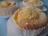 Muffins pommes, mascarpone et citron