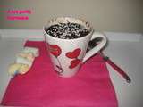 Mug cake au nutella