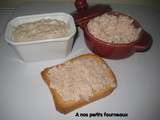 Rillettes de thon ou de sardine