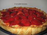 Tarte aux fraises maison