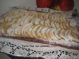 Tarte fine aux pommes