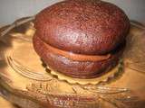 Whoopies Pies au chocolat et Philadelphia Milka