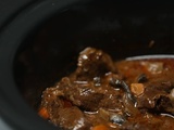 Bœuf bourguignon à la mijoteuse