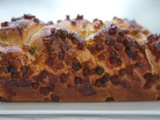 Brioche tressée au rhum