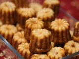 Cannelés au saumon fumé et aneth