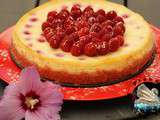 Cheesecake framboises aux biscuits roses de Reims