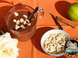 Chocolat chaud aux cacahuètes (pas à pas en photos)