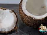 Comment ouvrir une noix de coco ? (pas à pas en photos)