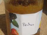 Confiture de pêches vanillée façon Paul Bocuse