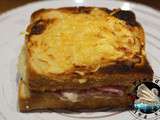 Croque-Monsieur façon demi-Dieu à la béchamel aux tomates confites