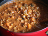 Curry Thaï végétarien au lait de coco et pois chiches